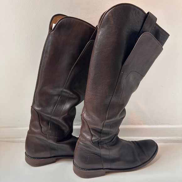 Women’s Brown Frye Riding Boots SIze 7.5 - Picture 3 of 10